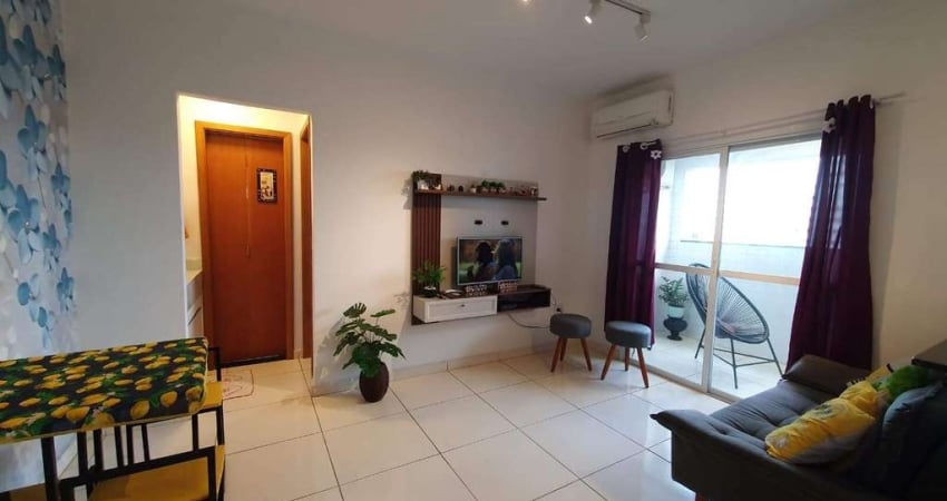Apartamento com 1 dormitório à venda por 349 mil em Santos, Prédio com lazer