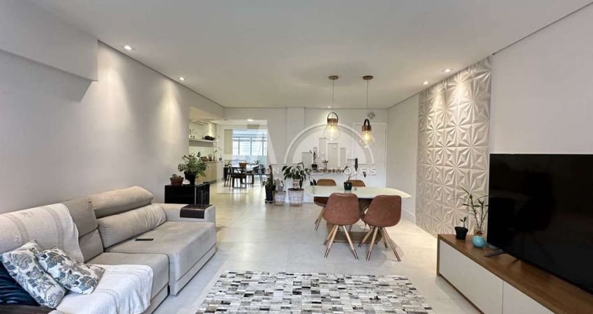 Apartamento com 3 dorms, Gonzaga, Santos