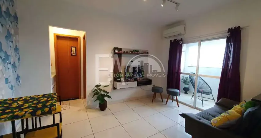 Apartamento com 1 dormitório à venda por 349 mil em Santos
