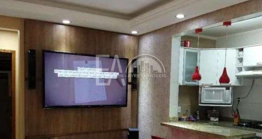 Apartamento com 1 quarto, Centro, São Vicente - R$ 265 mil, Cod: 4968
