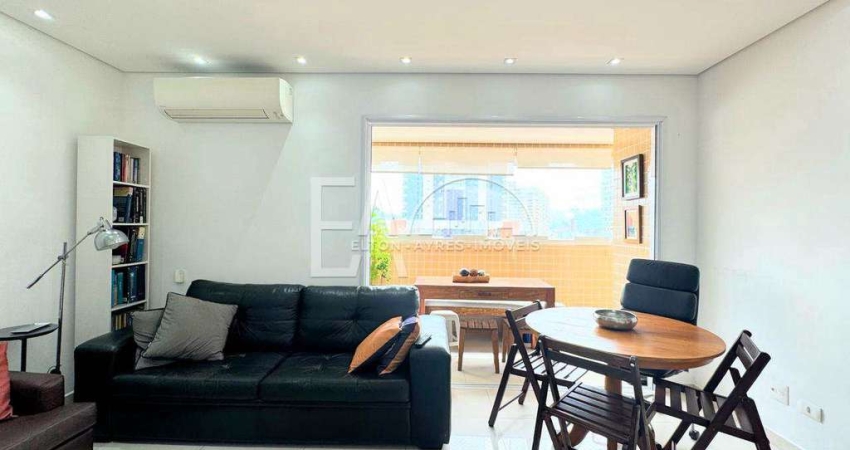 Apartamento com 2 quartos à venda na Avenida Doutor Bernardino de Campos, 625, Gonzaga, Santos