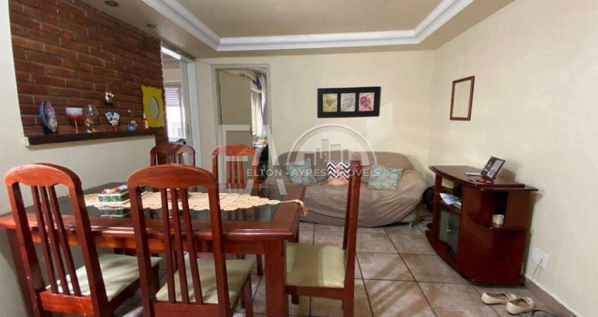 Apartamento com 2 quartos, Pompéia, Santos - R$ 488 mil, Cod: 5544