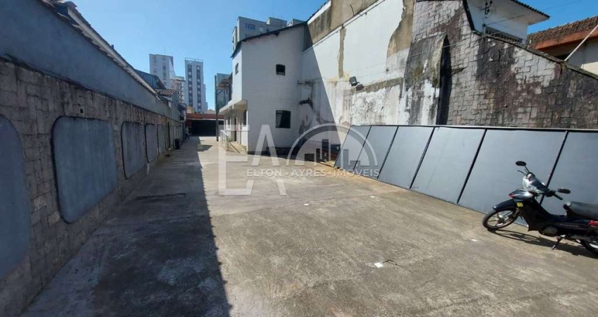 Terreno comercial para alugar na Rua Oswaldo Cochrane, 200, Embaré, Santos