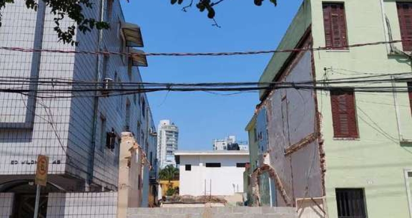 Terreno à venda na Rua Pasteur, 1, Gonzaga, Santos