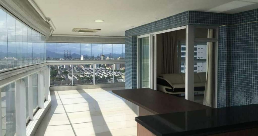 Apartamento à venda, 4 quartos, 4 suítes, 3 vagas, Aparecida - Santos/SP