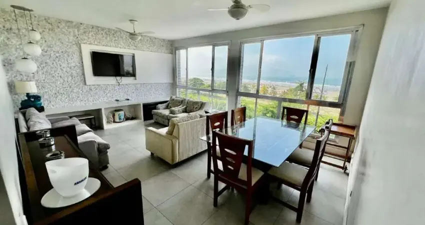 Apartamento com 3 quartos, frente mar, à venda na pompéia em santos