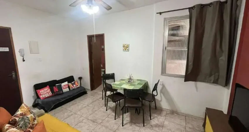 Apartamento com 1 quarto à venda na Rua Jorge Tibiriçá, 42, Gonzaga, Santos