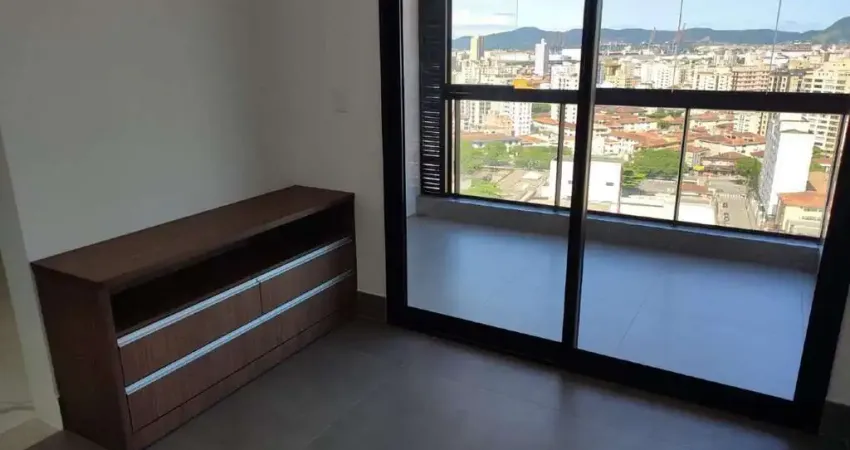 Apartamento com 1 quarto para alugar na Rua Lobo Vianna, 19, Boqueirão, Santos