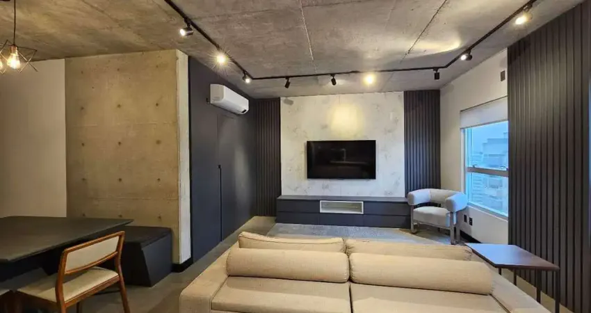 Apartamento com 2 quartos mobiliado para alugar no embaré em santos