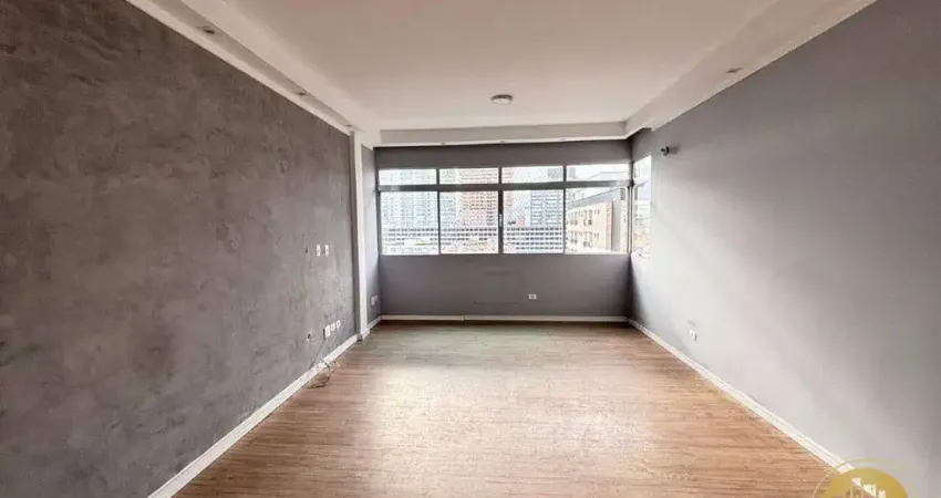 Apartamento amplo com vista livre e vista para o mar no coração do gonzaga