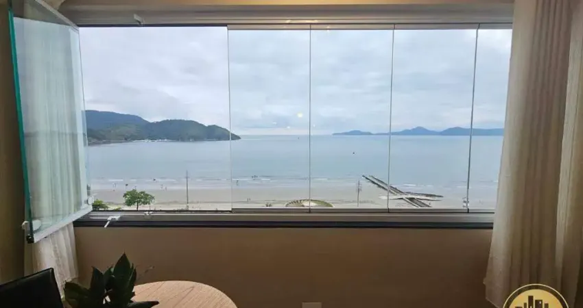 Apartamento vista mar na ponta da praia em santos com 3 quartos
