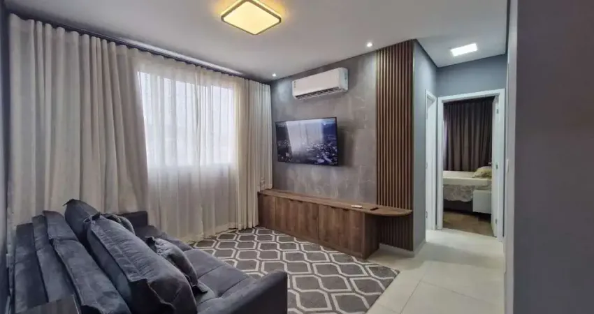 Apartamento novo com 2 quartos à venda com porteira fechada em santos