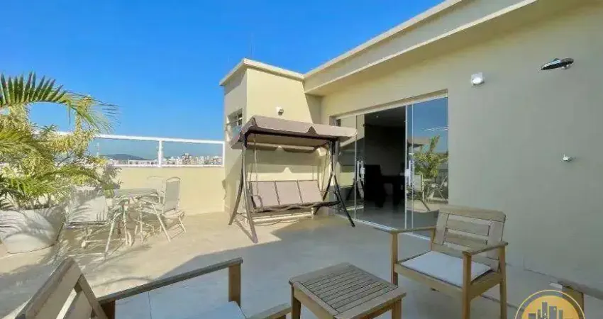 Cobertura à venda, 4 quartos, 1 suíte, 1 vaga, boqueirão - santos/sp