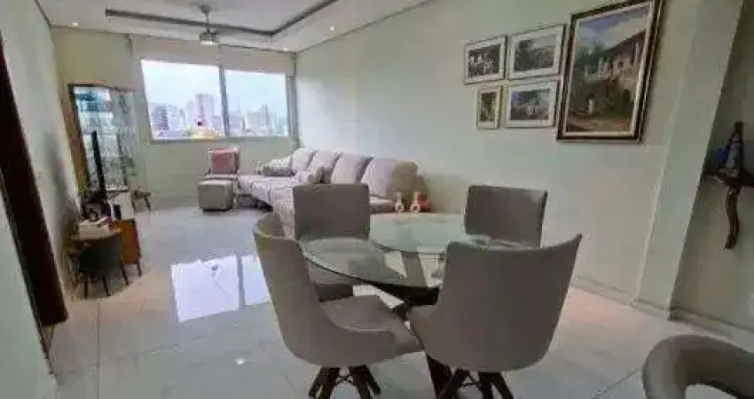 3 quartos reformado no gonzaga 111m² 1 suíte 1 vaga demarcada