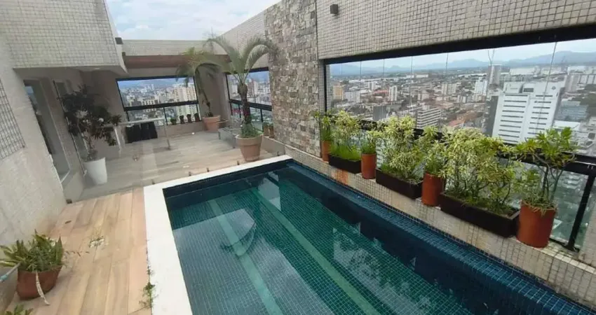Cobertura residencial à venda em Boqueirão, Santos – exclusividade com vista e conforto
