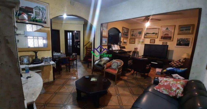 Casa para Venda em Santos, Vila Mathias, 4 dormitórios, 2 suítes, 5 banheiros, 9 vagas