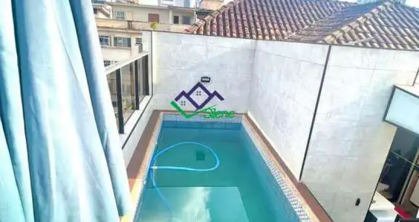 Casa para Venda em Santos, Boqueirão, 3 dormitórios, 2 suítes, 4 banheiros, 2 vagas