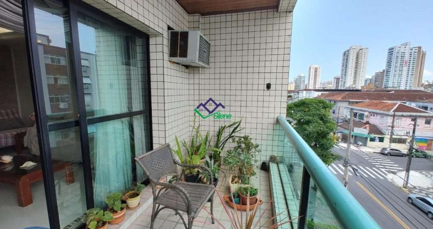 Apartamento para Venda em Santos, Embaré, 3 dormitórios, 1 suíte, 4 banheiros, 2 vagas
