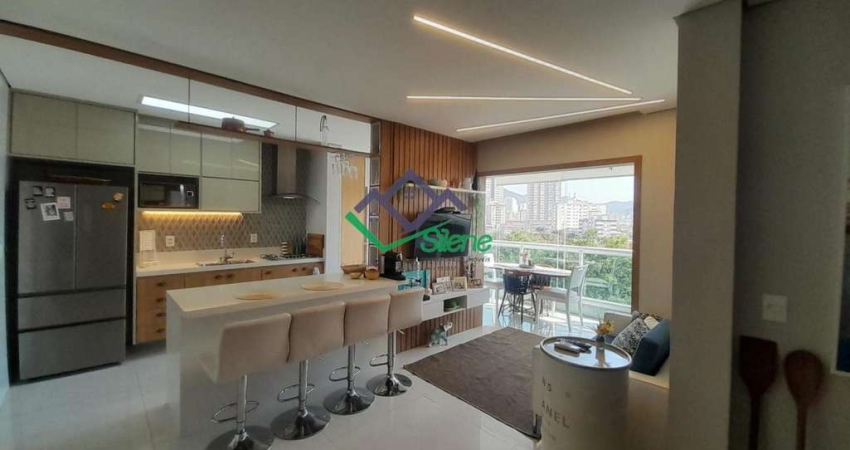 Apartamento para Venda em Santos, Gonzaga, 2 dormitórios, 1 suíte, 3 banheiros, 2 vagas