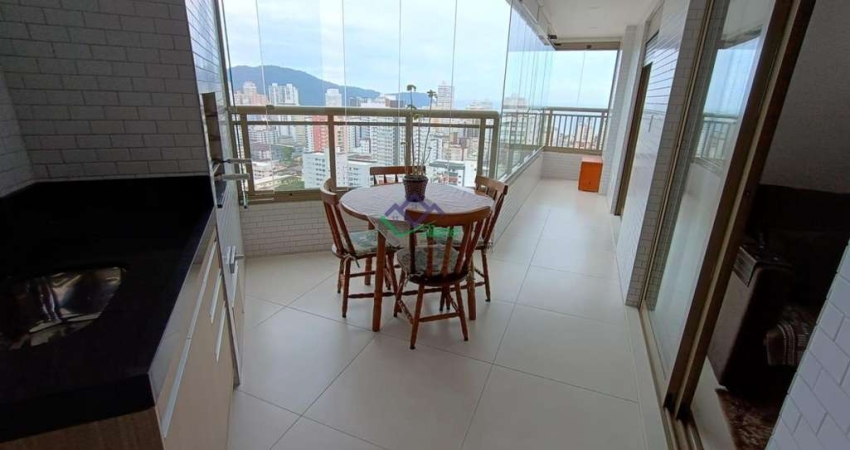 Apartamento para Venda em Praia Grande, Canto do Forte, 2 dormitórios, 1 suíte, 2 banheiros, 1 vaga