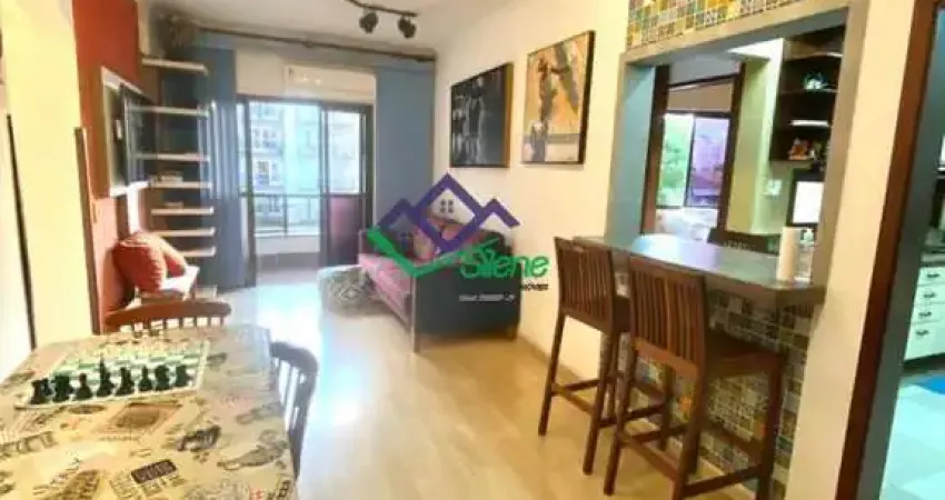 Apartamento para Venda em Santos, Ponta da Praia, 2 dormitórios, 1 suíte, 3 banheiros, 1 vaga