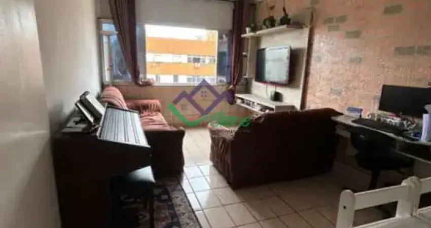 Apartamento para Venda em Santos, Encruzilhada, 2 dormitórios, 1 banheiro, 1 vaga