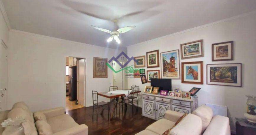 Apartamento para Venda em Santos, Aparecida, 2 dormitórios, 1 suíte, 3 banheiros, 1 vaga