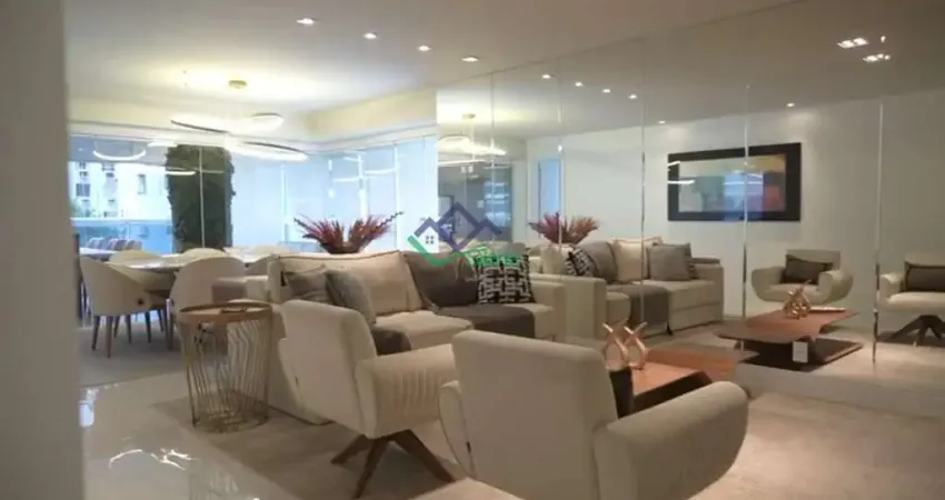 Apartamento para Venda em Santos, Boqueirão, 4 dormitórios, 4 suítes, 5 banheiros, 3 vagas