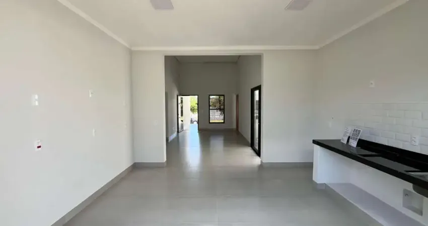 Excelente casa térrea com 3 dormitórios em condomínio fechado em Bonfim Paulista.