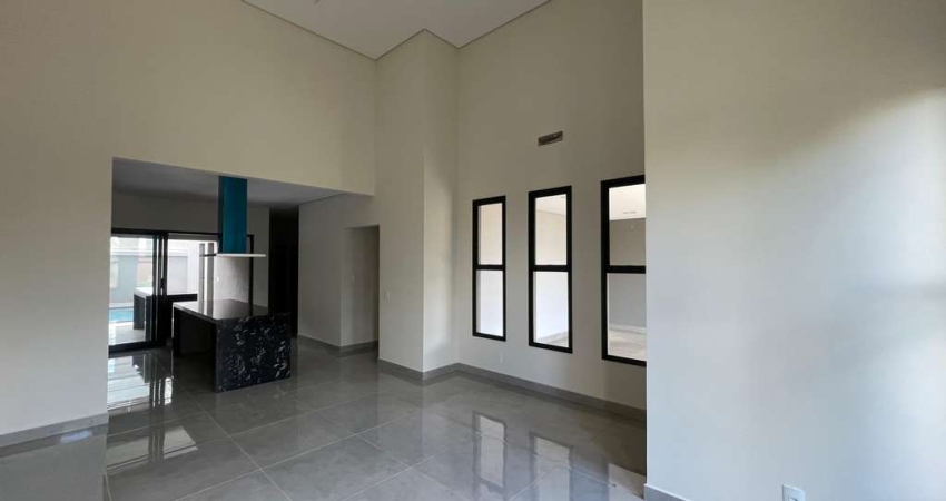 Excelente casa térrea com 3 suítes, em condomínio fechado com 143 m² em Bonfim Paulista.