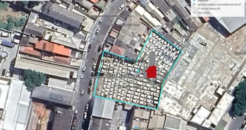Terreno comercial para alugar na Rua Nunes Balboa, 56, Vila Carrão, São Paulo
