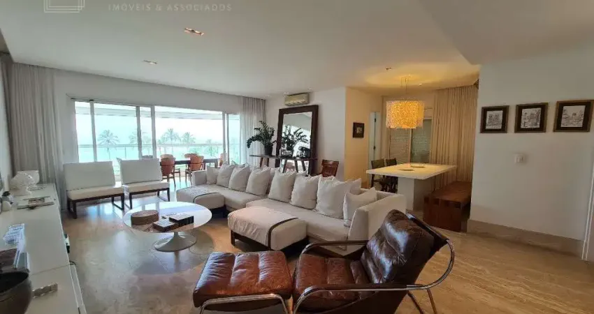 Apartamento Pé na Areia à venda na Riviera de São Lourenço no módulo 7