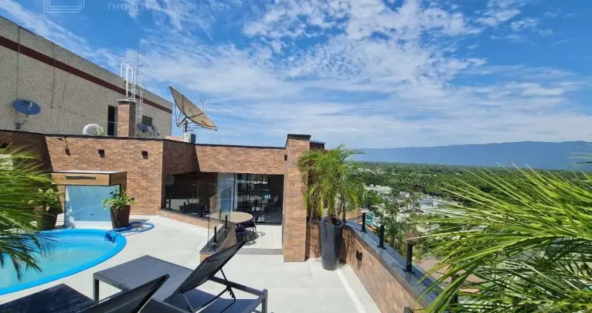 Cobertura de alto padrão na Riviera Bertioga-SP: 5 quartos, 3 suítes, 3 salas, 4 banheiros, 2 vagas, 340,20 m².