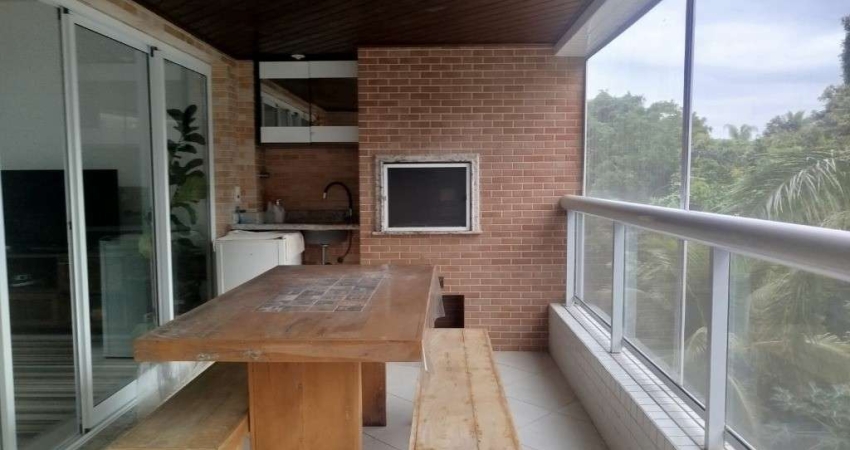 Aluguel Anual de Apartamento de Luxo na Riviera de Bertioga-SP: 3 Quartos, 1 Suíte, 2 Salas, 2 Banheiros, 2 Vagas, 93 m²