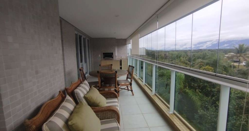 Imperdível oportunidade! Apartamento à venda na Riviera Bertioga-SP: 3 quartos, 3 suítes, 2 salas, 4 banheiros, 2 vagas de garagem, 144m²