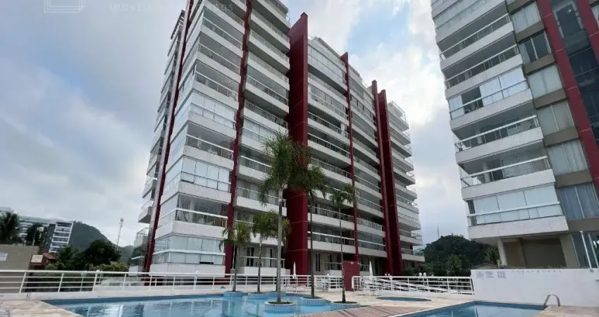 Apartamento frente ao mar no centro de Bertioga com varanda gourmet disponivel para locação anual