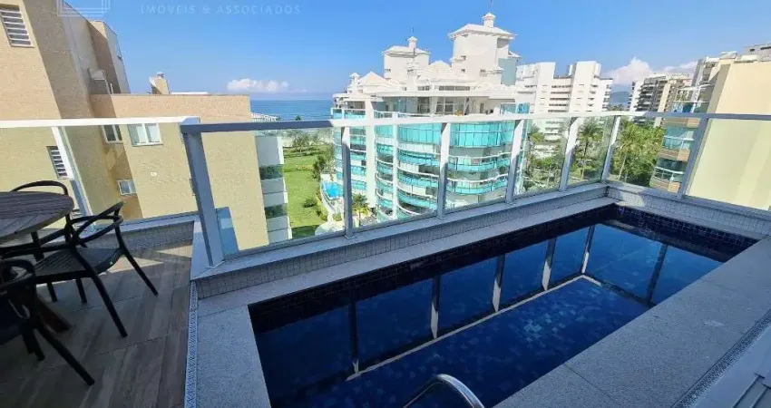 Cobertura de luxo à venda em bertioga-sp, no bairro riviera, 4 quartos, 2 suítes, 2 salas, 3 banheiros, 3 vagas de garagem.