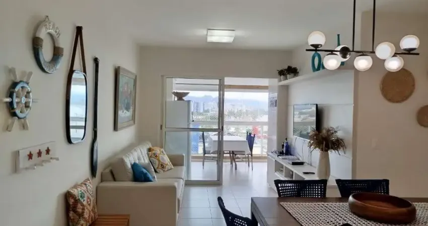 Apartamento com 3 quartos,2 suítes, 2 vagas de garagem, varanda gourmet a venda frente ao mar no centro bertioga