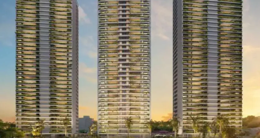 Apartamentos de alto padrão no bairro cidade jardim com unidades de 180 a 260m², 3 a 4 suítes