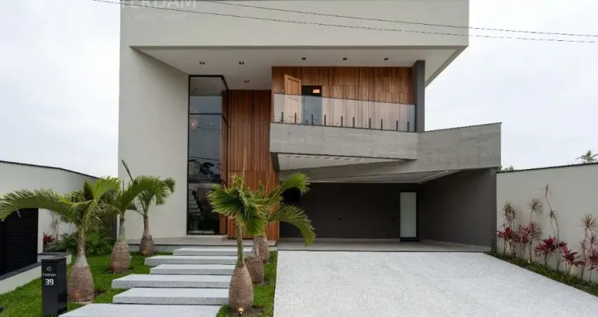 Casa à venda no M16 na Riviera, 5 suítes, decorada, fino acabamento, pronta para usar, climatizada, 552,59 m² de puro luxo.