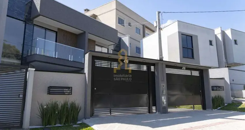 Casa com 3 quartos à venda na Rua Judith Brunato Cantador, 472 e 478, Costeira, Araucária