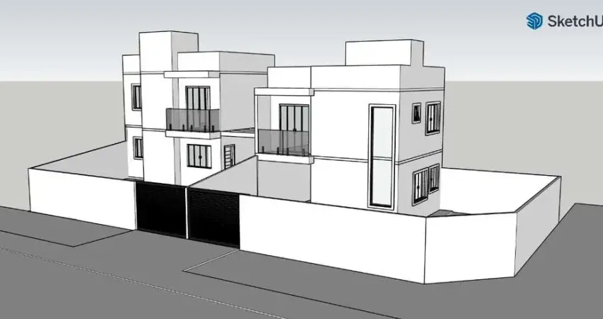 Casa com 2 quartos à venda na Rua Delegado Geraldo Bernardi, 247, Campina da Barra, Araucária
