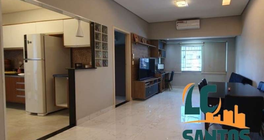 APARTAMENTO EM SOBRELOJA NO EMBARÉ - REFORMADO E SEMIMOBÍLIADO - 68M² - CANAL 4.