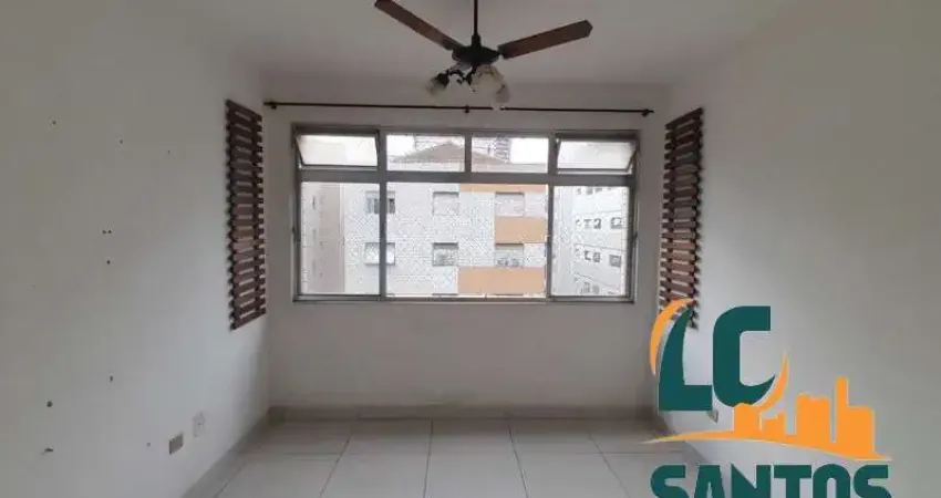 Apartamento de 1 dormitório sendo 1 suíte no coração do bairro do Boqueirão em Santos - 1 quadra da praia