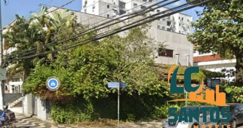Terreno comercial à venda na Avenida Pedro Lessa, 2071, Aparecida, Santos