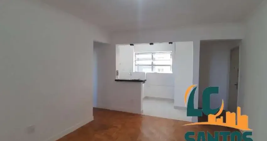 Apartamento 1 Dormitório reformado com Vista Mar no Embaré