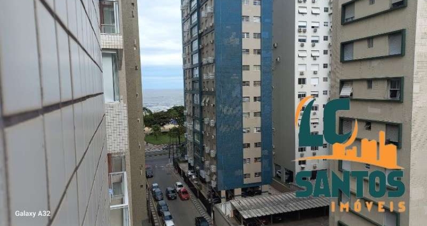 Apartamento de 1 dormitório na quadra da praia do Boqueirão .