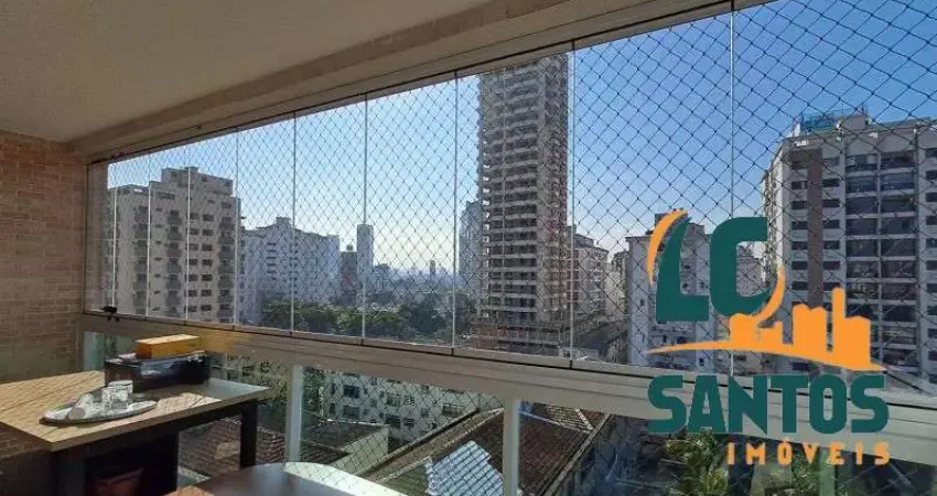 Apartamento de alto padrão na Ponta da Praia em Santos .