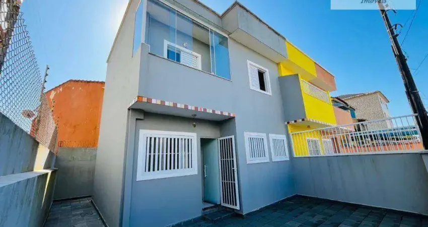 Sobrado com 2 dormitórios à venda, 69 m² por R$ 297.000,00 - Jardim Praia Grande - Mongaguá/SP