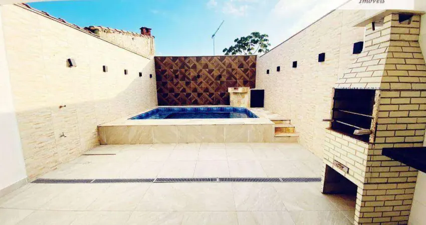 Casa com 3 dormitórios à venda, 147 m² por R$ 749.900,00 - Vera Cruz - Mongaguá/SP
